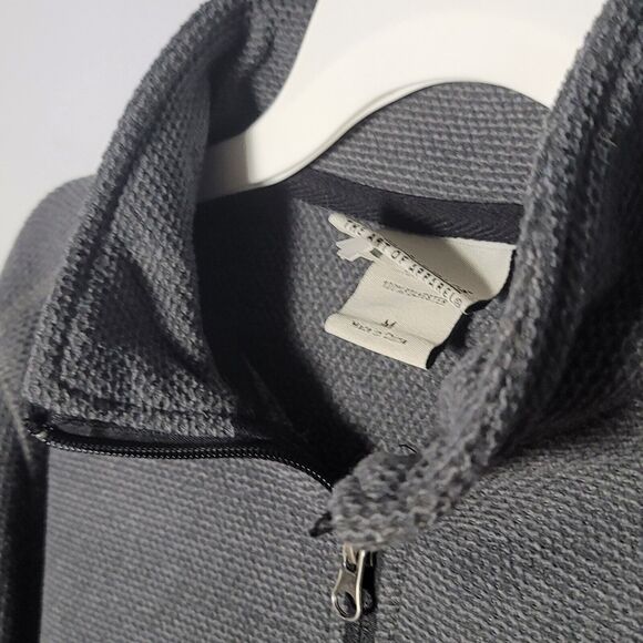 Artisans Mens Gray 1/2 Zip Fleece Pullover Long Sleeve Sweater Size M - Picture 3 of 11